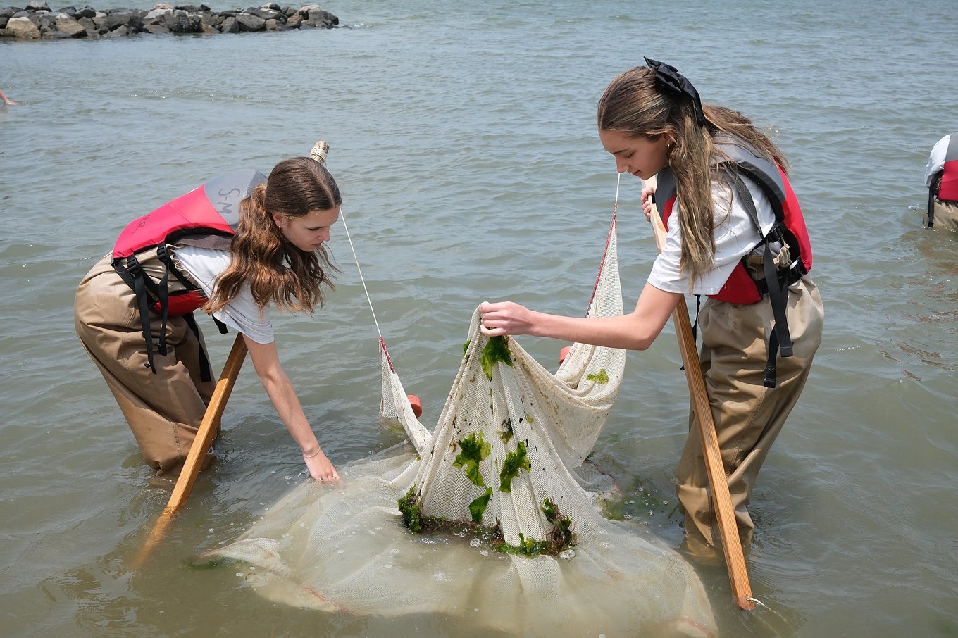 Seining in the York River