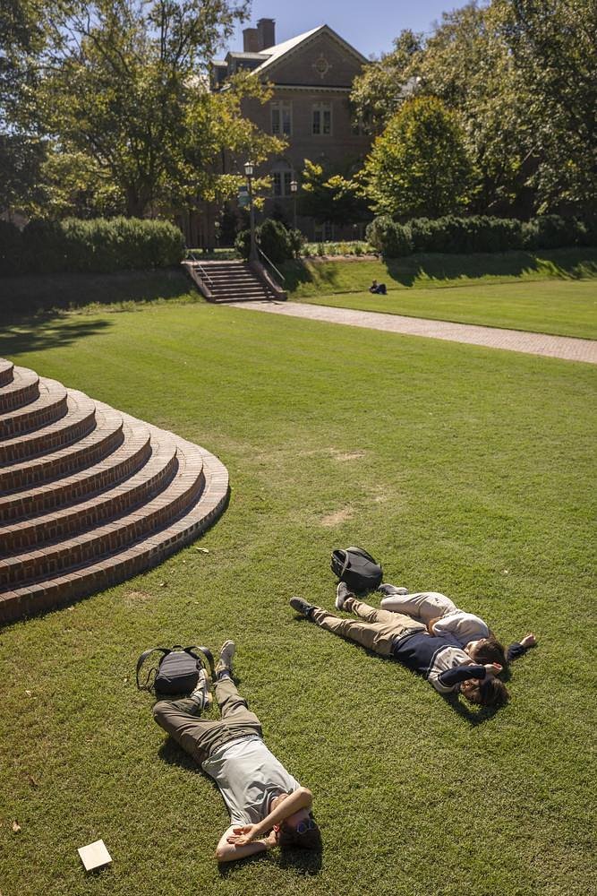 Around the Sunken Garden